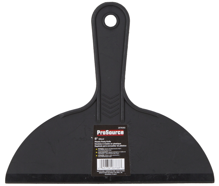 ProSource JLPS083L Plastic Putty Knife 8x8 In
