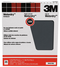 02004 9X11 Sandpaper