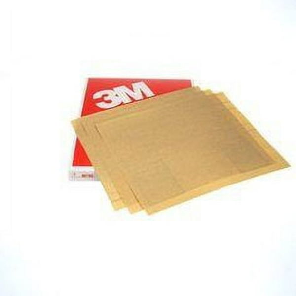 3M 9000NA 9X11 In 220G Sandpaper Finishing Paper Sheet Aluminum Oxide ProPak
