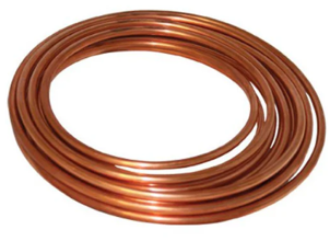 CAR REF-3/8/20 3/8 In x 20 Ft Short Coil Copper Tubing