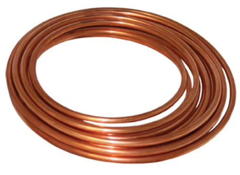 D06020P B&K Industries CAR REF-3/8/20 Short Coil Copper Tubing 3/8 In x 20 Ft