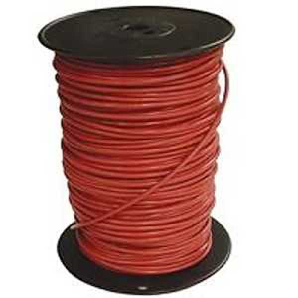Southwire Company EW1019RED-FT Red #10 THHN Building Wire 19 Strand 20 Mil 500 Per Roll
