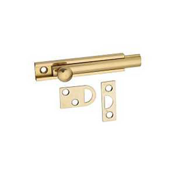 National Hardware N197-970 Solid Brass Surface Bolt Brass