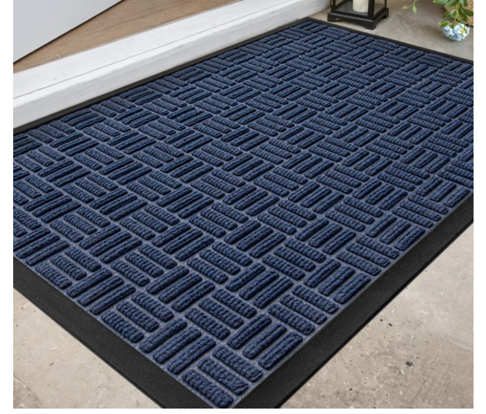 Homebasix 06ABSHE-11-3L Mat Floor 18x30 Blue