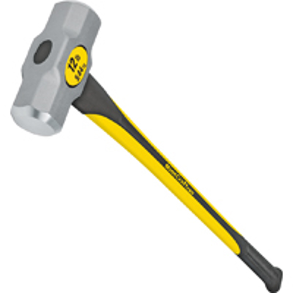 VULCAN 32906 Sledge Hammer 12 Lb 36 In Fiberglass Handle