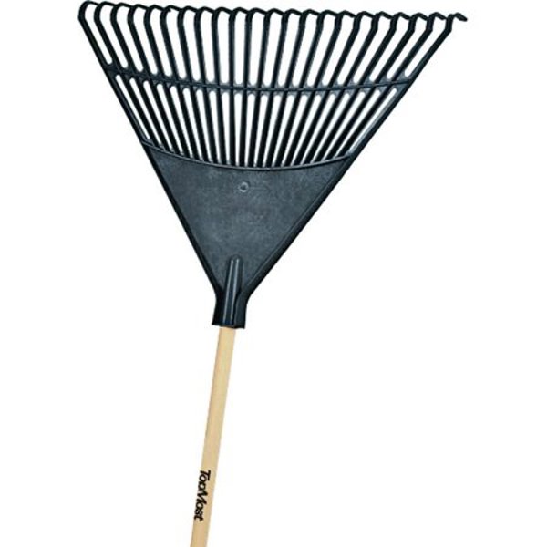 Landscapers Select 30992 Leaf Rake 48 In Wooden Handle 22 Tines