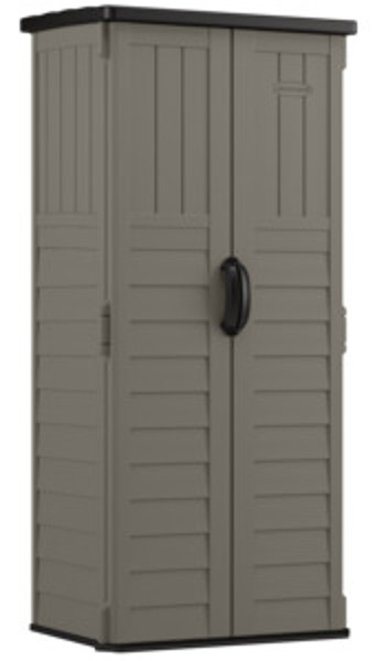 Suncast Corporation BMS1250SB Vertical Storage Shed 22 Cu Ft