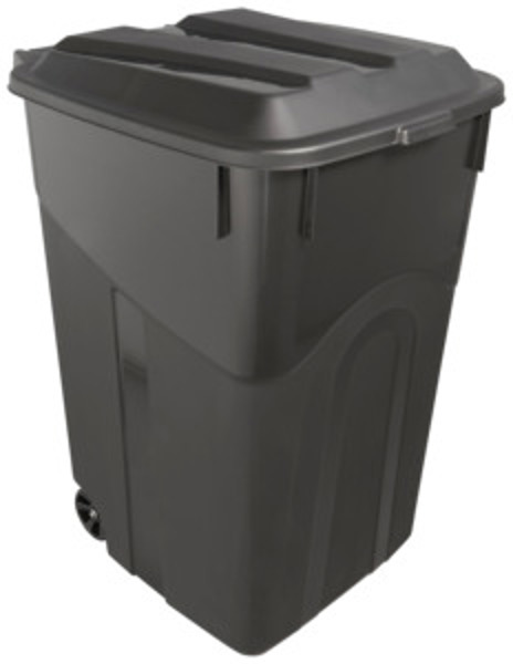 United Solutions TI0073 Wheeled Trash Can 45 Gal