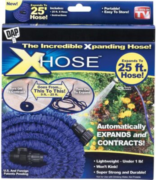 DAP INC 09116 Expandable Garden Hose 25 Ft