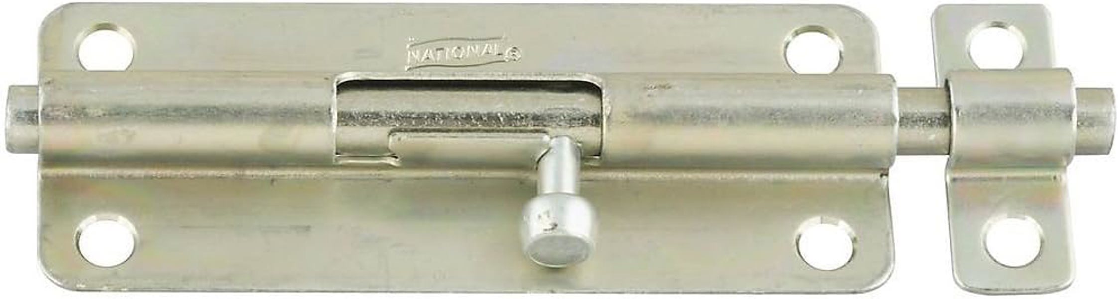 National Hardware N151-738 Barrel Bolt 5 In Steel Zinc