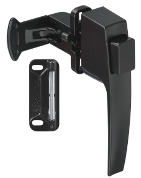 National Hardware N178-392 Pushbutton Latch 5/8 To 2 In Thick Door