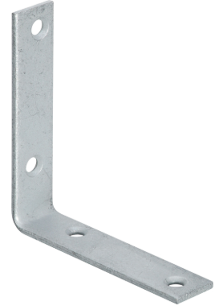 National Hardware N220-202 Corner Brace 4x7/8 In Galvanized Steel 0.12 In Thick