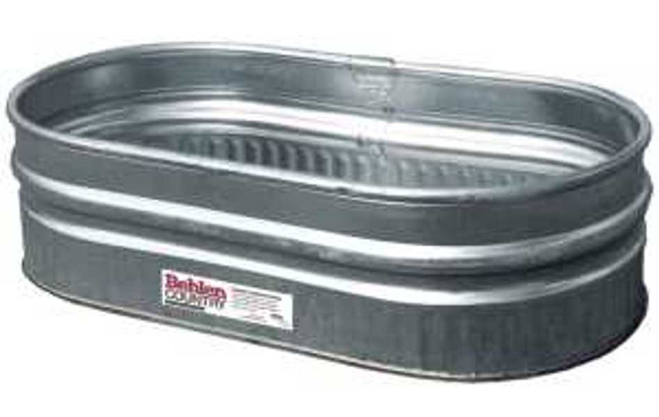 BEHLEN/FARMASTER 50130198 Farm Stock Tank 44 Gal Steel Galvanized