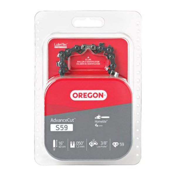 Oregon Cutting Systems S59 Replacement Low Profile Chain Saw Chain 16 In