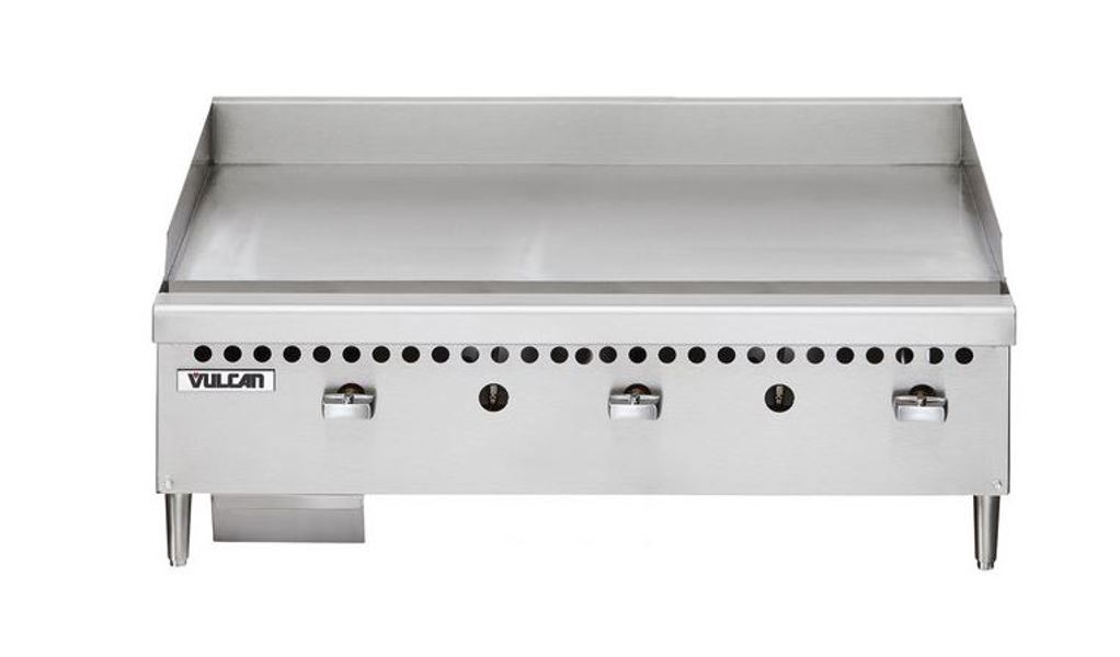 Vulcan VCRG36-M Griddle 36 Inch Stainless Steel Heavy Duty Commercial Grade