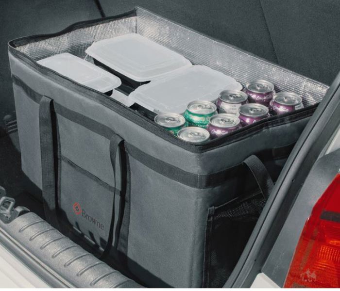Browne Foodservice 575389 Insulated Delivery Bag Full Size Steam Pan 23x15x14