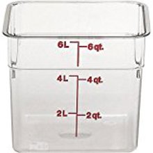 6SFSCW135 6 Qt Food Container