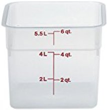 6SFSPP190 6 Qt Square Food Container