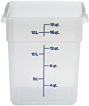 18SFSPP190 18 Qt Square Food Container
