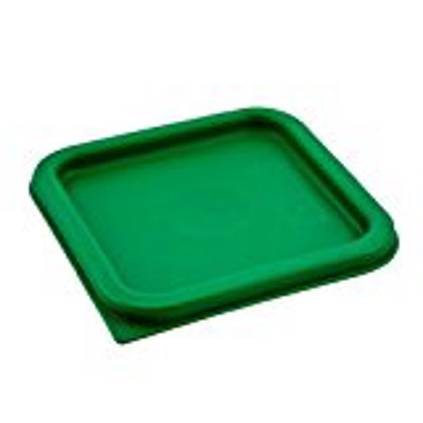 Cambro SFC2 Food Container Cover 2 Qt Square Translucent Kelly Green for 2 Qt and 4 Qt Containers (Old Code SFC2452)