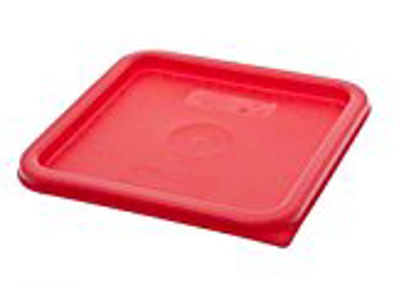 Cambro SFC6 Poly Container Cover 6 Qt Translucent Winter Rose