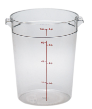 RFSCW8135 8 Qt Clear Round Food Storage Container
