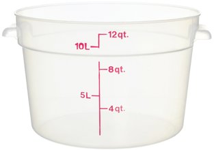 RFS12PP190 12 Qt Round Storage Container