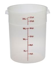 RFS22PP190 22 Qt Round Food Container