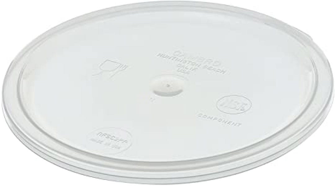 Cambro RFSC2PP190 Translucent Container Lid for 2 Qt and 4 Qt Round Containers