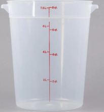 RFS8PP190 8 Qt Round Storage Container