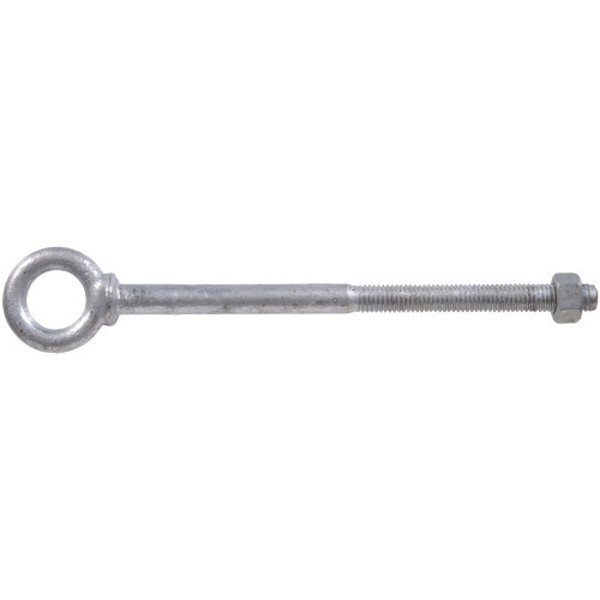 Hillman Group 851894 Bolt Eye 1/2-13x8 In with Nut Forged Steel Shoulder