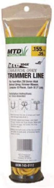 ARNOLD CORP OEM-743-0112 Pre Cut Trimmer Line 0.1 In Yellow