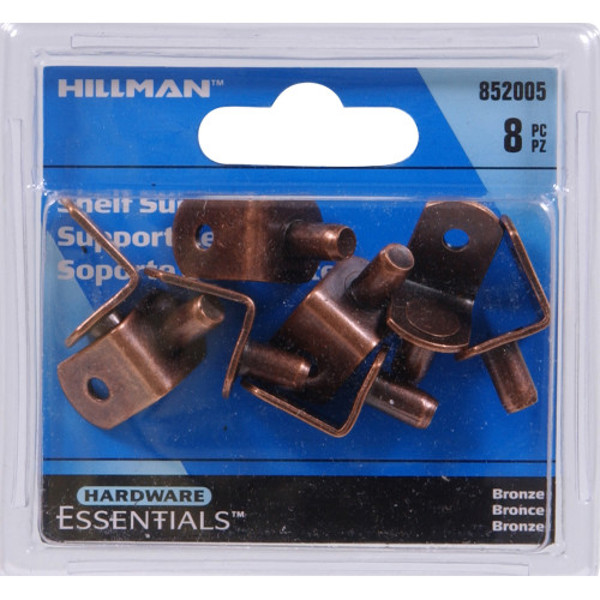 Hillman Group 852005 Bronze Steel Shelf Support