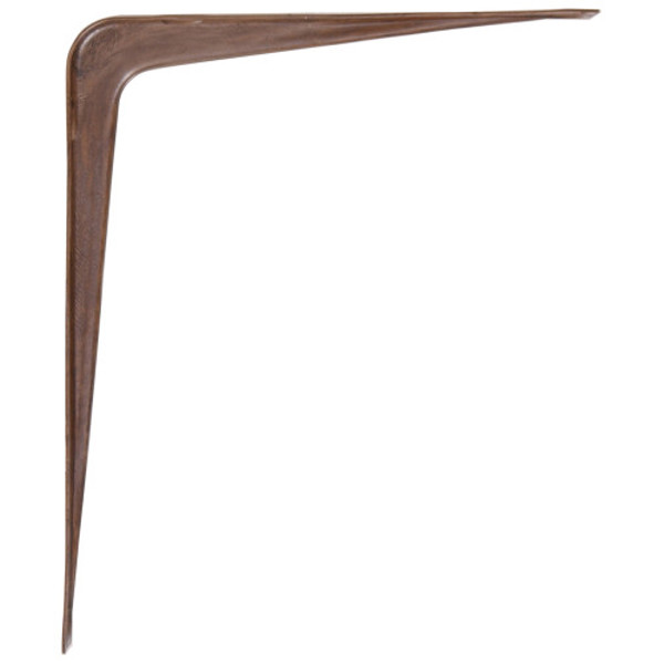 Hillman Group 852177 Shelf Bracket 5x6 In Fruitwood Install with #