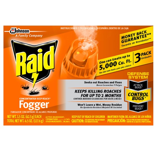 SC Johnson 81590 Concentrated Fogger 5000 Cu Ft