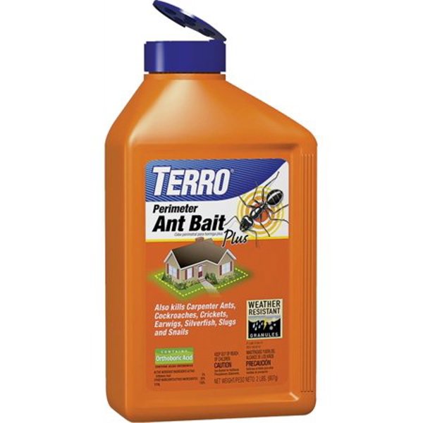 Woodstream T2600 Ant Bait Shaker Bottle 2 Lb Brown Granular