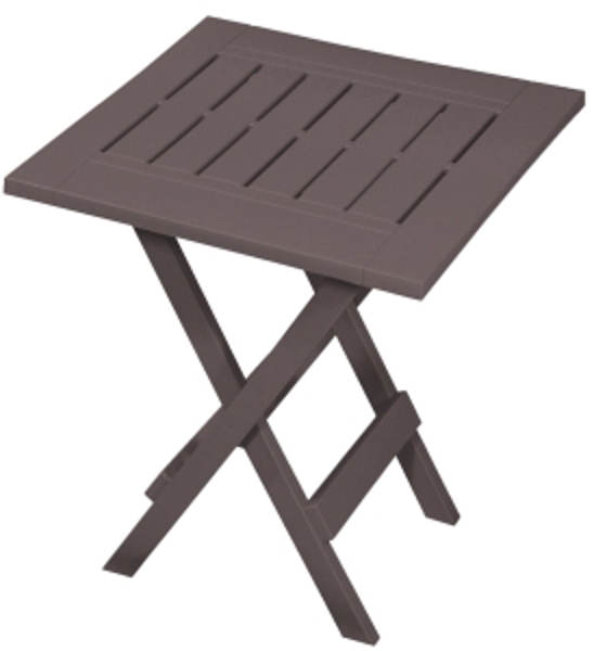 Gracious Living Corp 14168-6PDQ Foldable Side Table Earth
