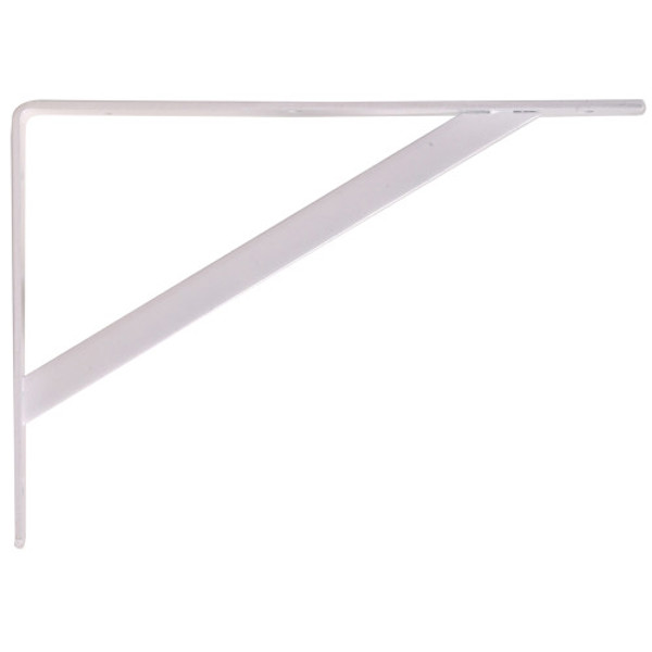 Hillman Group 852686 Super Strength Shelf Bracket 12 In White