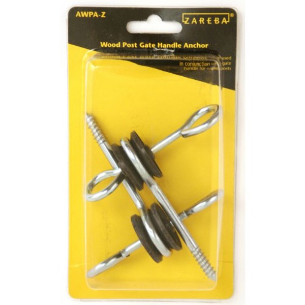 ZAREBA AWPA-Z Fence Gate Handle Anchor Screw In Electric