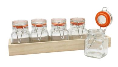 HFLGLASS5 6 Pc Jar Flight Set