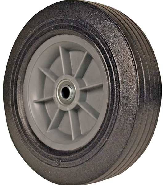 Martin Wheel ZP1102RT Hand Truck Wheel 10 Inch Diameter 2.75 Inch Tire Black Rubber Durable Construction