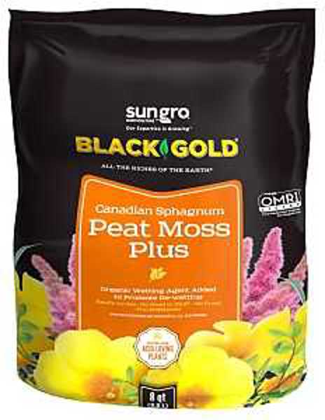 Sun Gro Horticulture DI 14104038QTP Peat Moss 8 Qt Bag