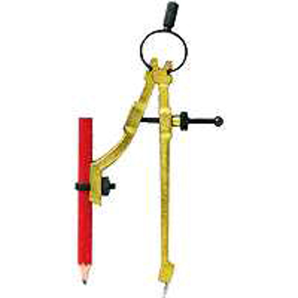 General Tools 842 Compass/Scriber/Divider Pencil 9 In Diameter Circle