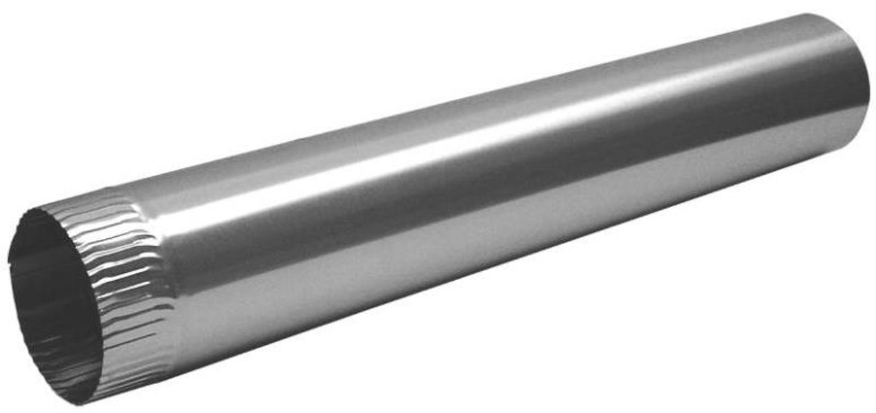 Lambro Industries 228 Vent Dryer Pipe 3 In x 24 In Snap Lock Aluminum