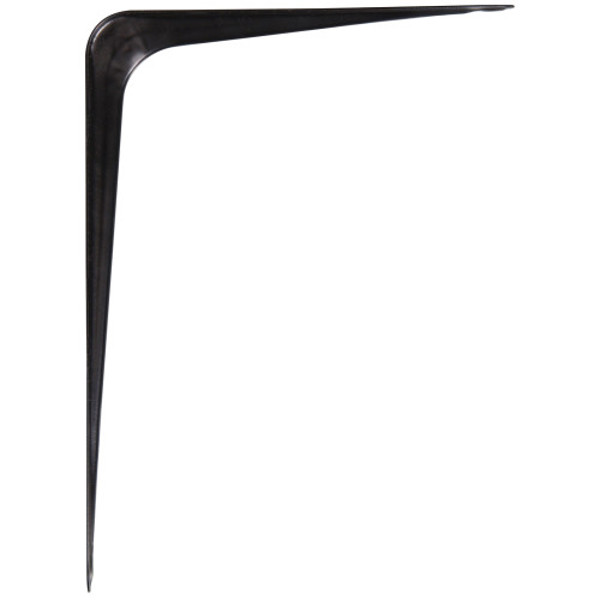 Hillman Group 853025 Black Shelf Bracket 6 X 8 In