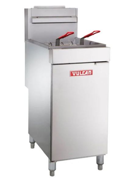 VULCAN LG300 Free Standing Fryer 35/40 LP Twin Basket 15.5 Inches Wide