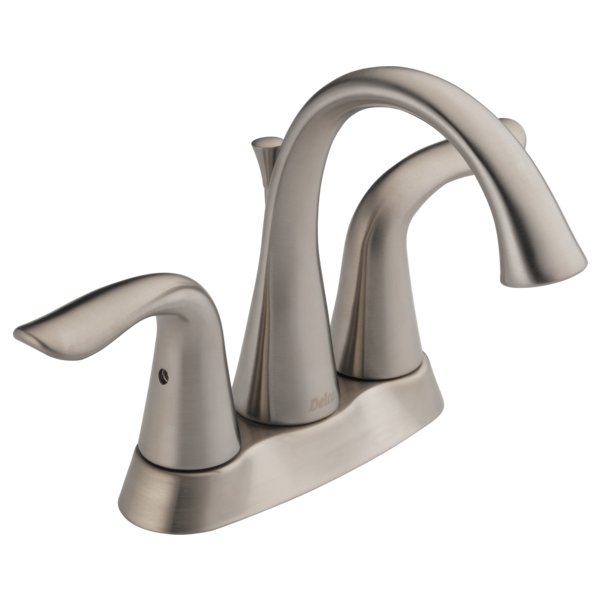 Delta Faucet 2538-SSMPU-DST Centerset Lavatory Faucet 2-Handle with Metal Pop-Up