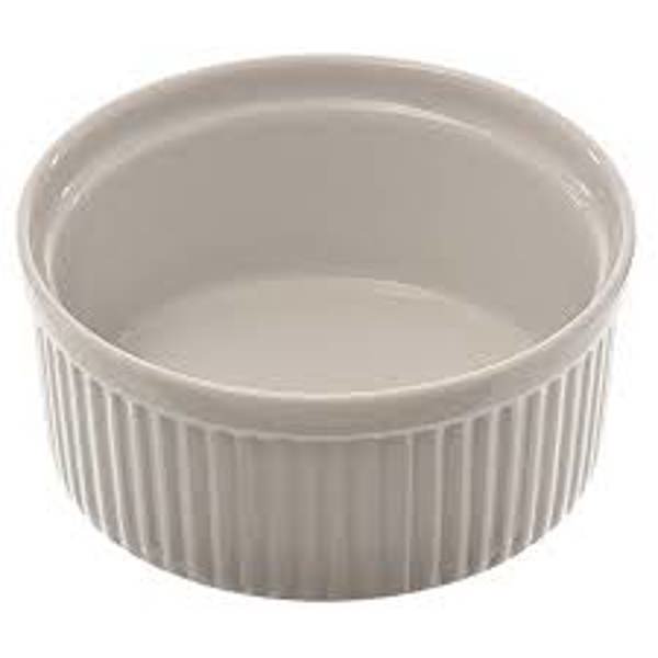 Browne Foodservice 564022W Ribbed Ramekin 10 Oz White