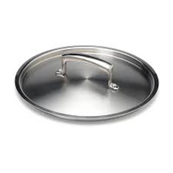 Browne Foodservice 5724122 Pot Cover 6 Qt Stainless Steel for 6 Qt and 2 Qt Pots/Pans