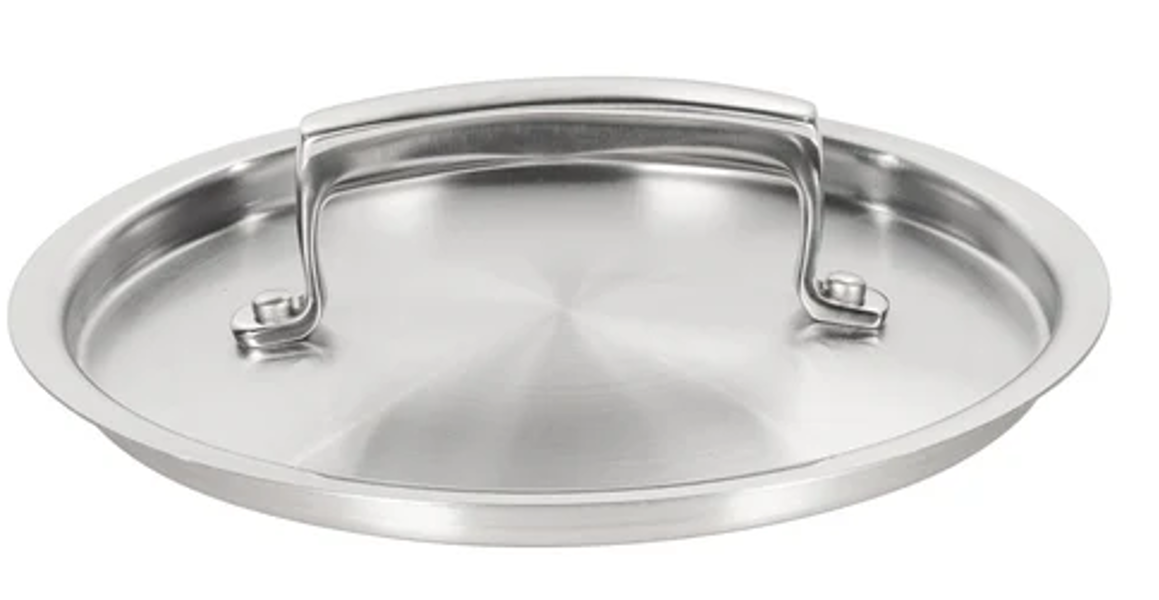 Browne Foodservice 5724116 Sauce Pan Cover 2 Qt Stainless Steel